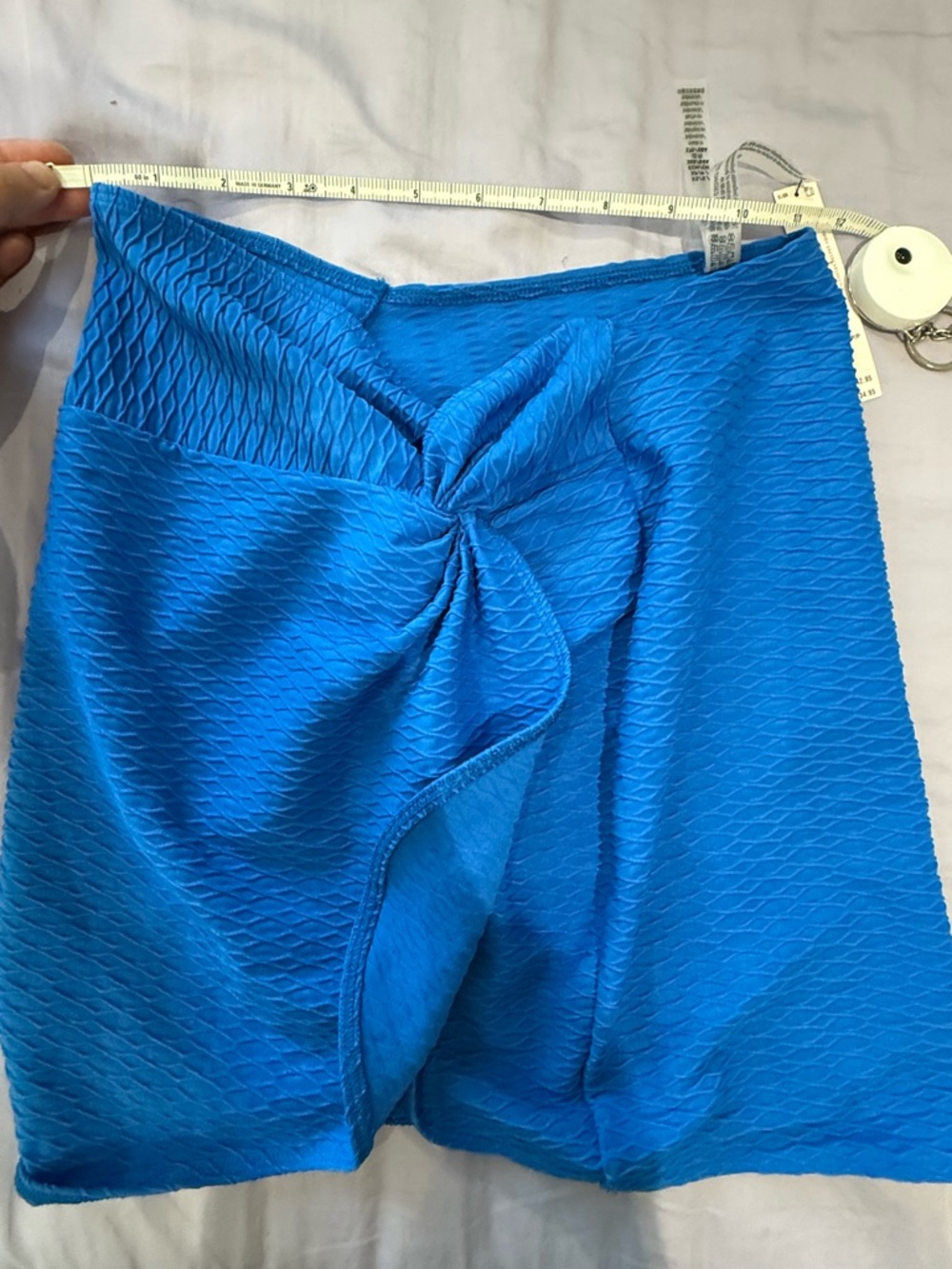 Victoria's Secret Electric Blue Textured Skirt Xs